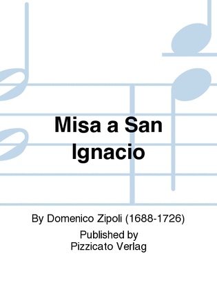 Book cover for Misa a San Ignacio