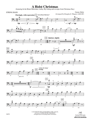 A Holst Christmas: String Bass