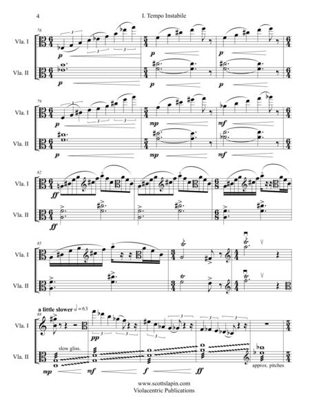 Three Arias for Two Violas (from Violacentrism, The Opera)