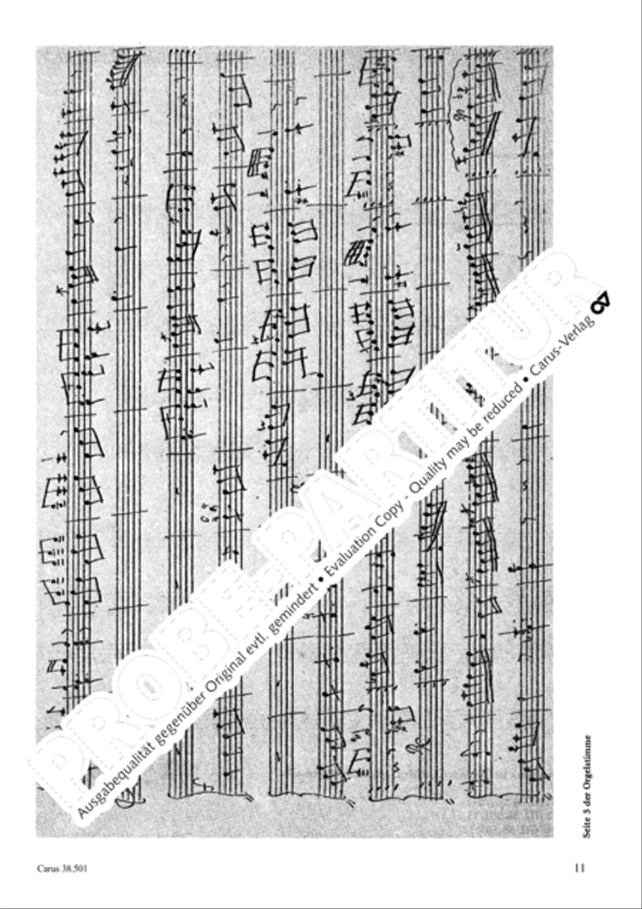 Organ Concerto in F major (Orgelkonzert in F) Violin scores gallery preview page 14