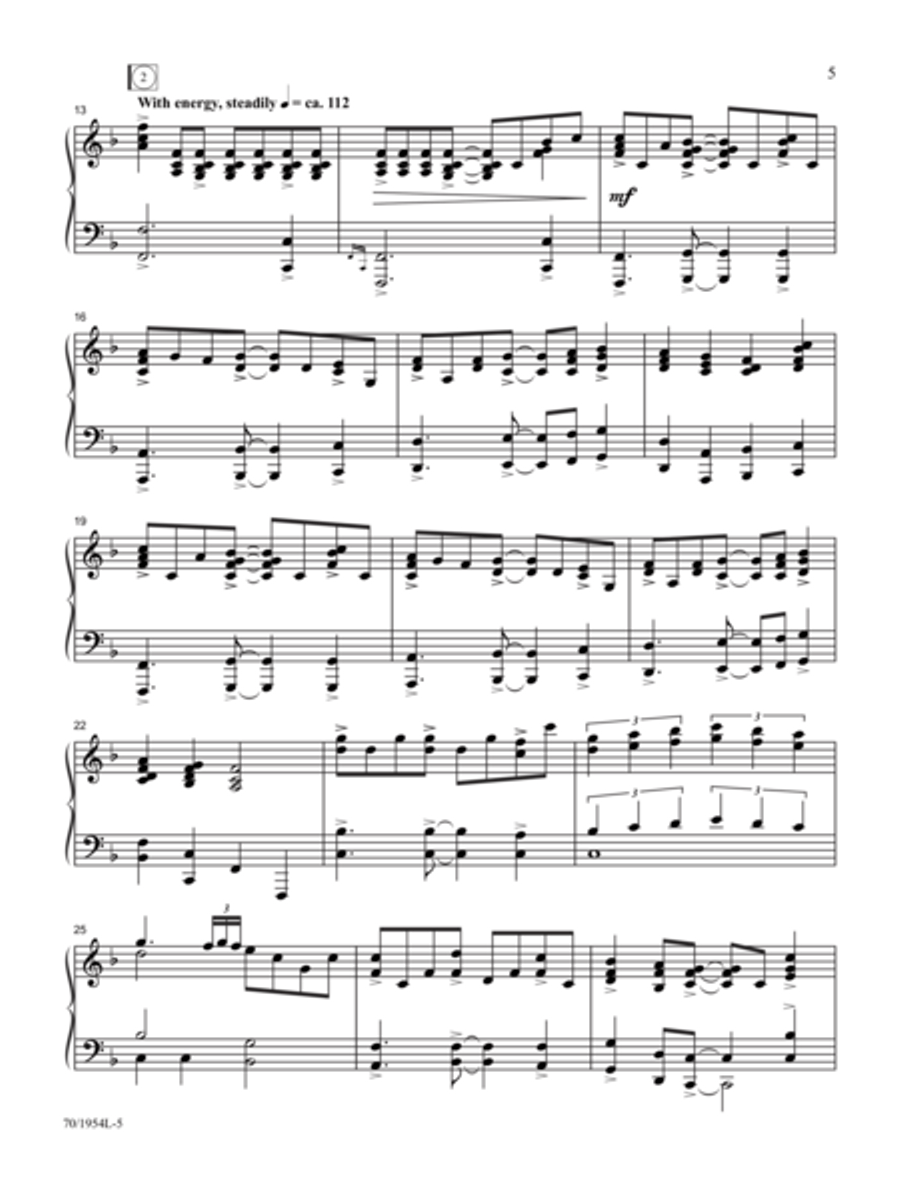 Christmas in Ivory Piano Solo scores gallery preview page 3