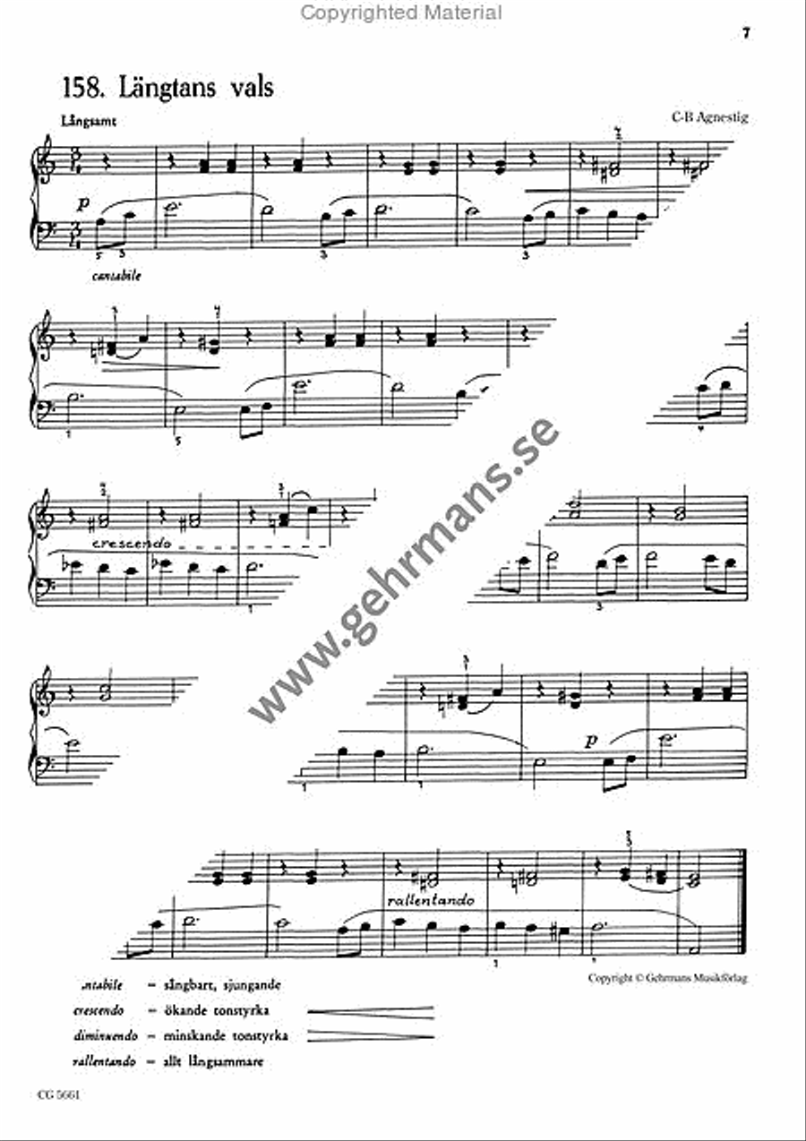 Vi spelar piano 3 Vi spelar piano 3 Piano Solo scores gallery preview page 6