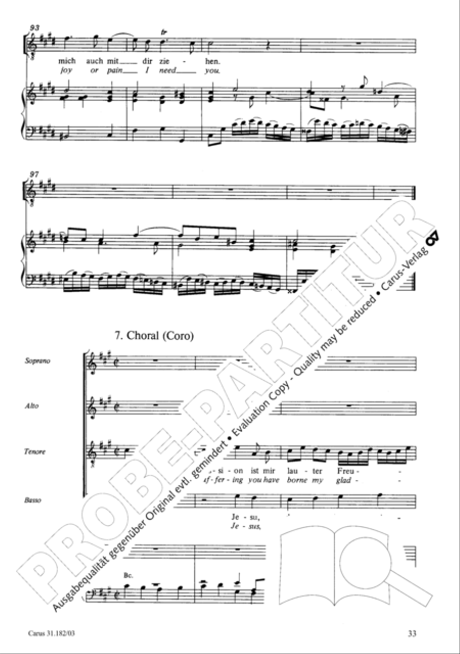 Himmelskonig, sei willkommen (King of heaven, be most welcome) ATB scores gallery preview page 33