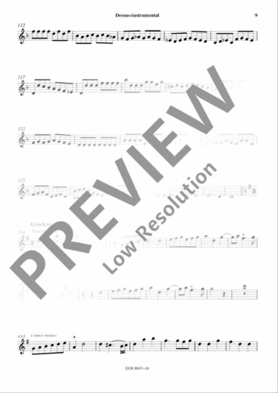 Messe de Mort Messe de Mort 4-Part scores gallery preview page 9