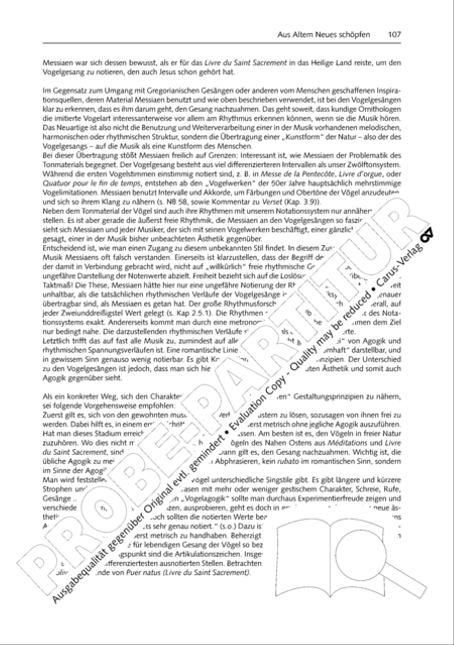 Orgelschule zur historischen Auffuhrungspraxis Organ Solo scores gallery preview page 108