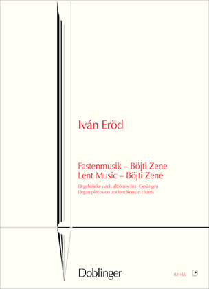 Book cover for Fastenmusik op. 79