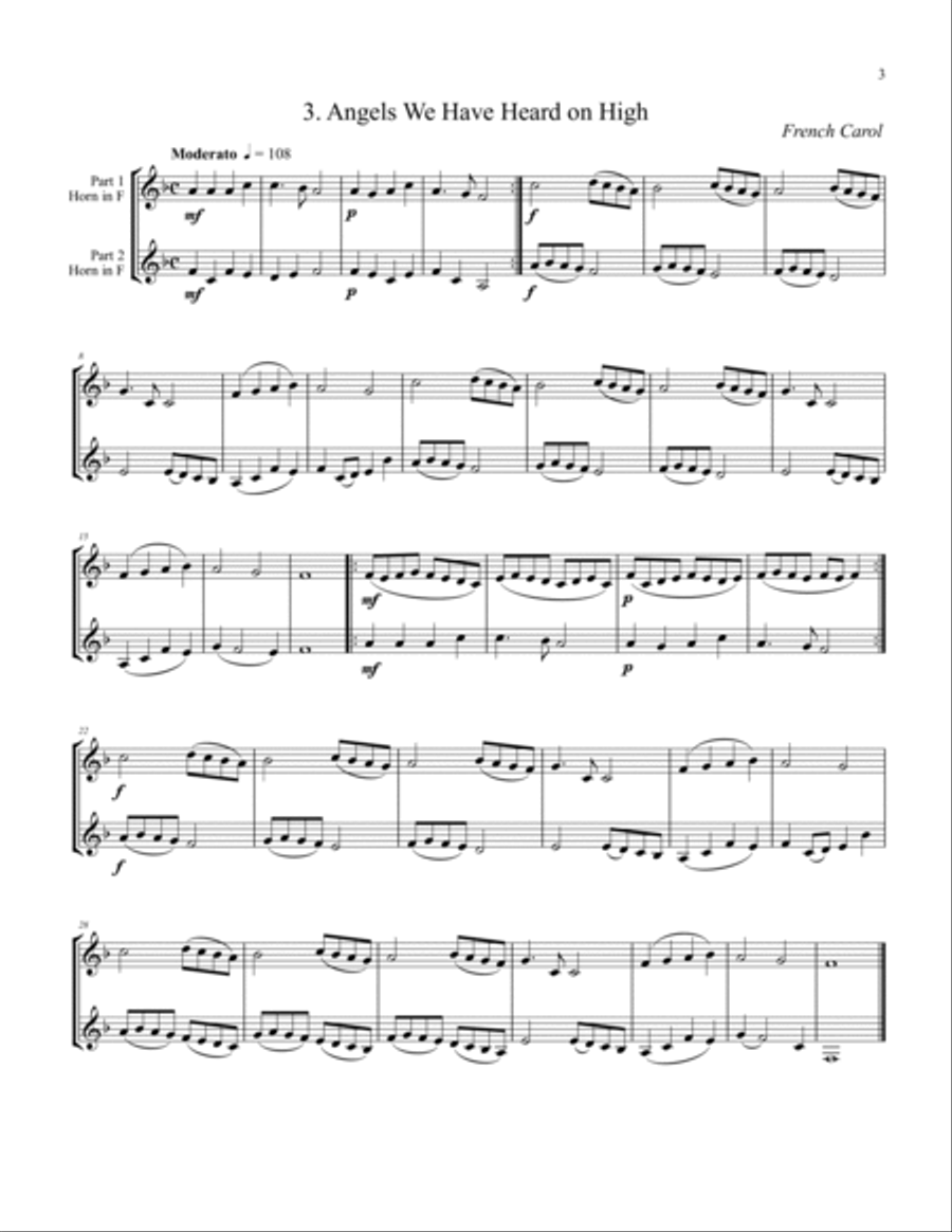 Christmas Duets Brass Duet scores gallery preview page 4