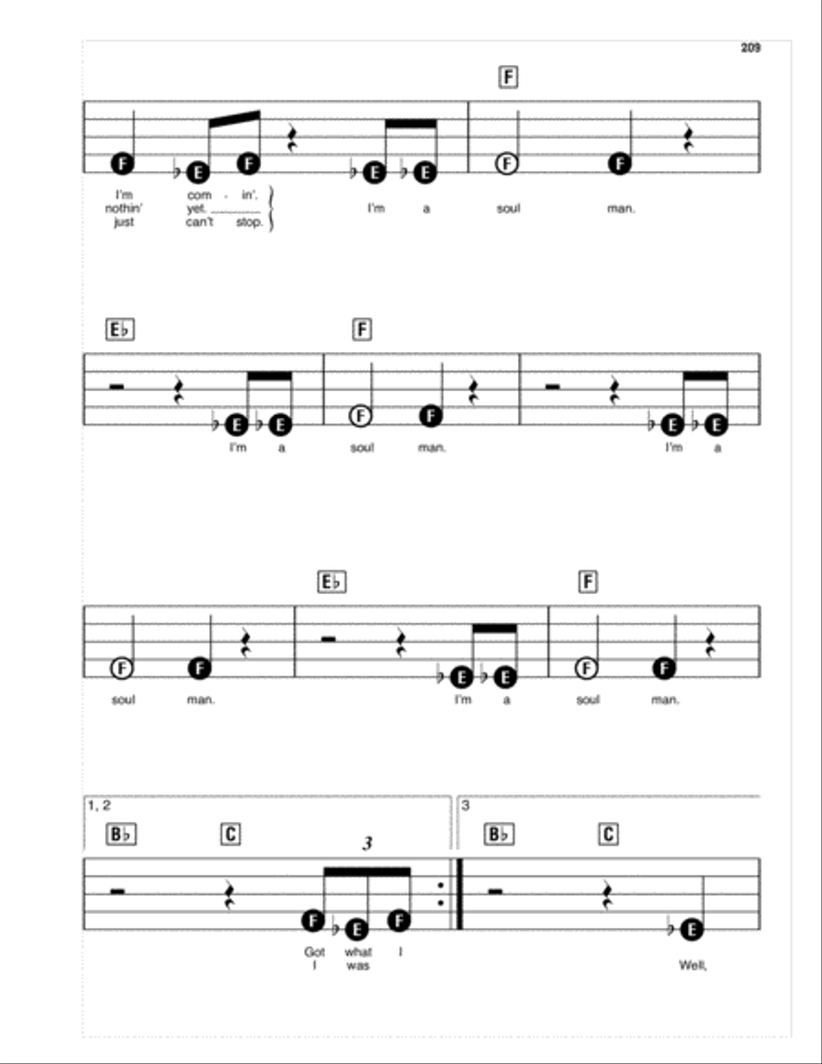 Soul Man Electronic Keyboard scores gallery preview page 2