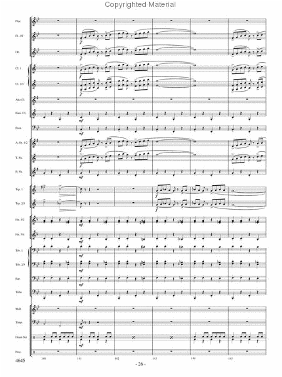 New York: 1927 Concert Band scores gallery preview page 25