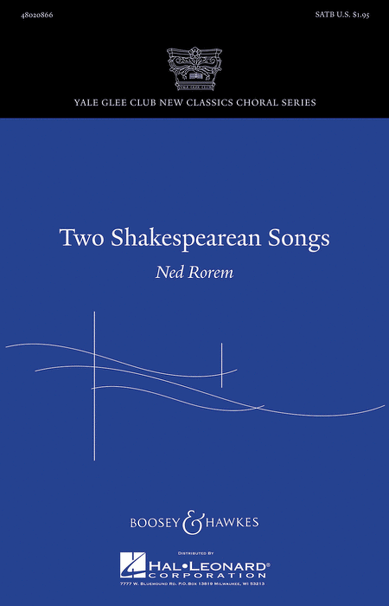 Two Shakespearean Songs image number null