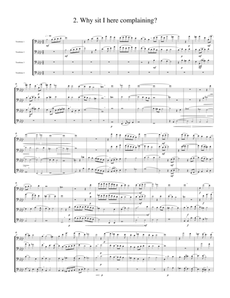 2 Madrigals, Vol. 5, Trombone