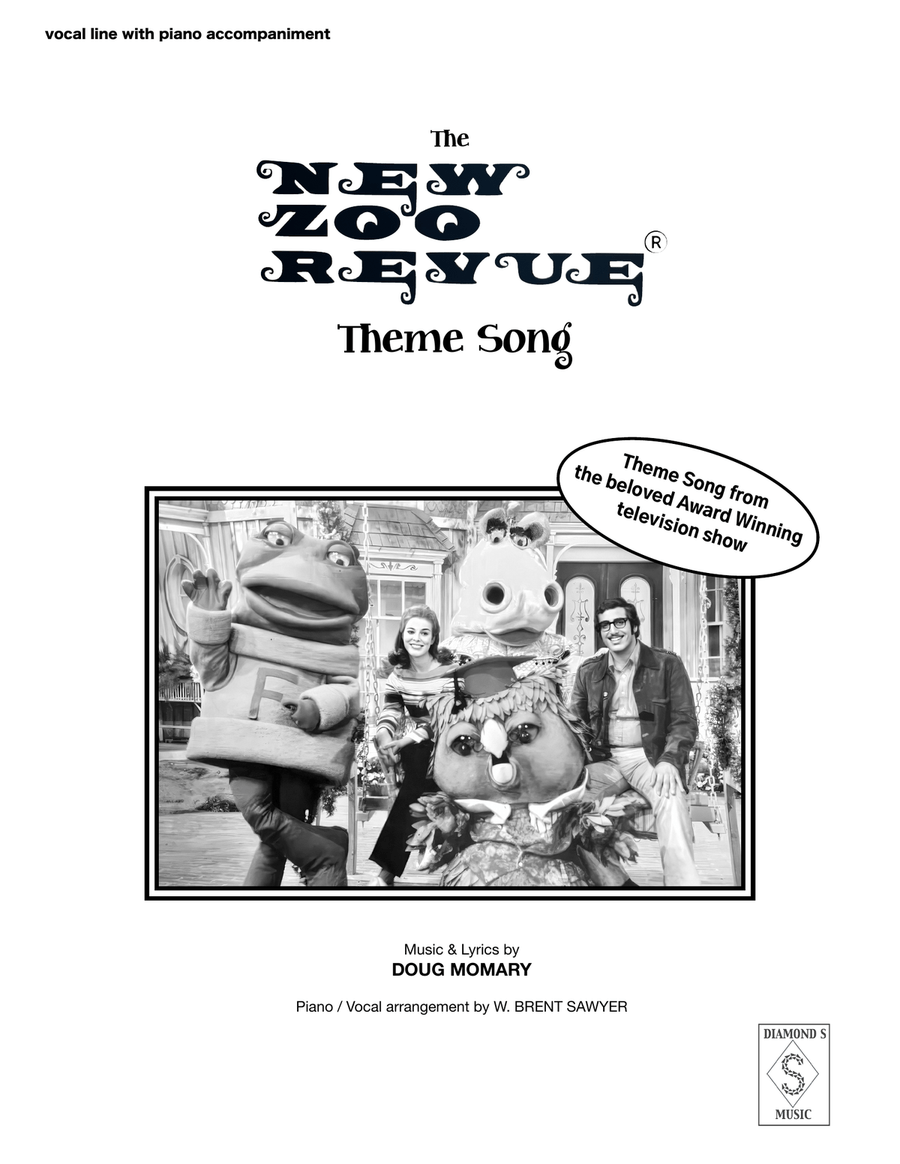 New Zoo Revue Theme Song Piano, Vocal, Guitar scores gallery preview page 1