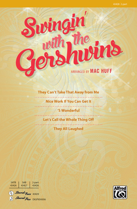 Book cover for Swingin' with the Gershwins!