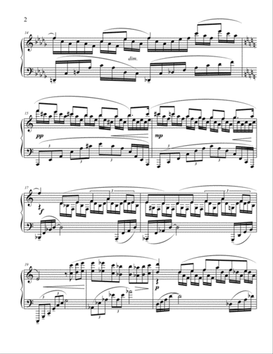 Pour le Poete Piano Solo scores gallery preview page 3