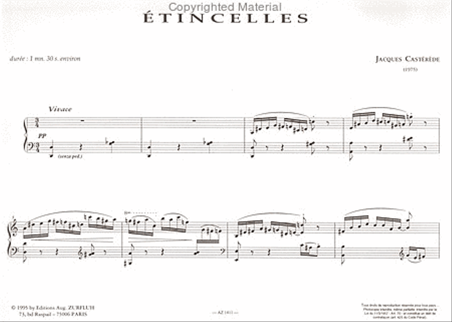 Etincelles Etincelles Piano Solo scores gallery preview page 2