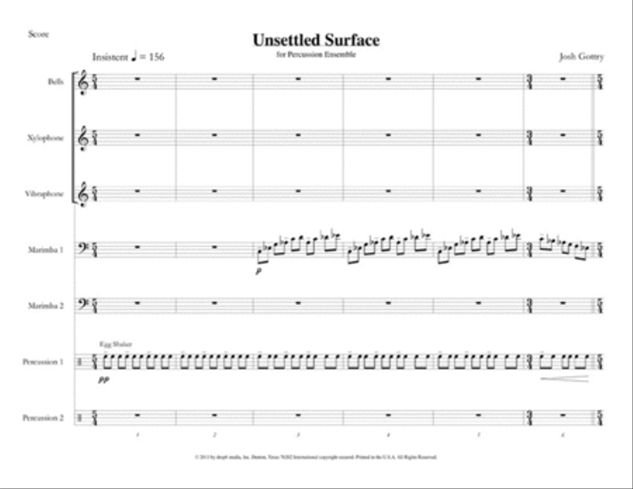 Unsettled Surface Set of Parts scores gallery preview page 2