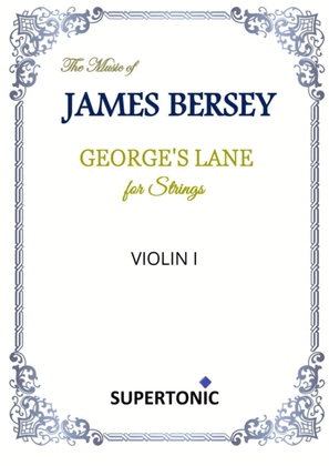 George's Lane (for strings) - set of string parts