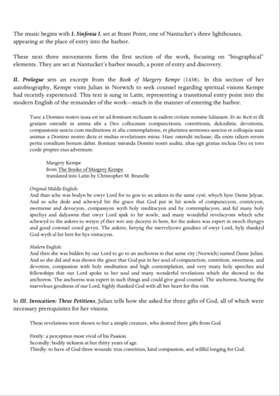 Carson Cooman: The Revelations of Divine Love (Metaphors from Sea and Sky) (2009) oratorio for sopra 4-Part scores gallery preview page 4