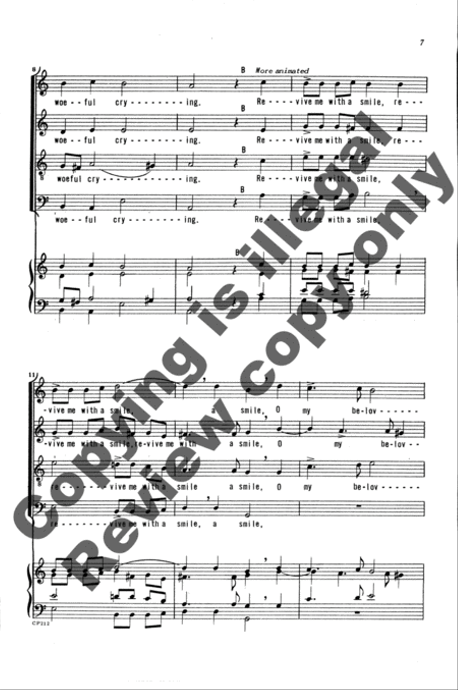 Her Majesty's Delight 4-Part scores gallery preview page 8
