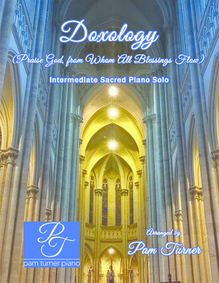 Book cover for Doxology (Praise God, from Whom All Blessings Flow) (Intermediate Piano Solo)