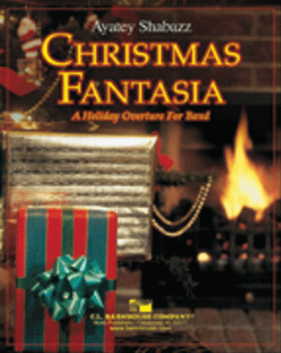 Christmas Fantasia Concert Band scores gallery preview page 1