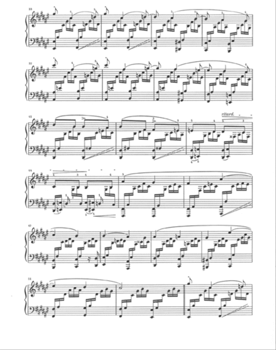 3 Romances Op. 28 Piano Solo scores gallery preview page 4