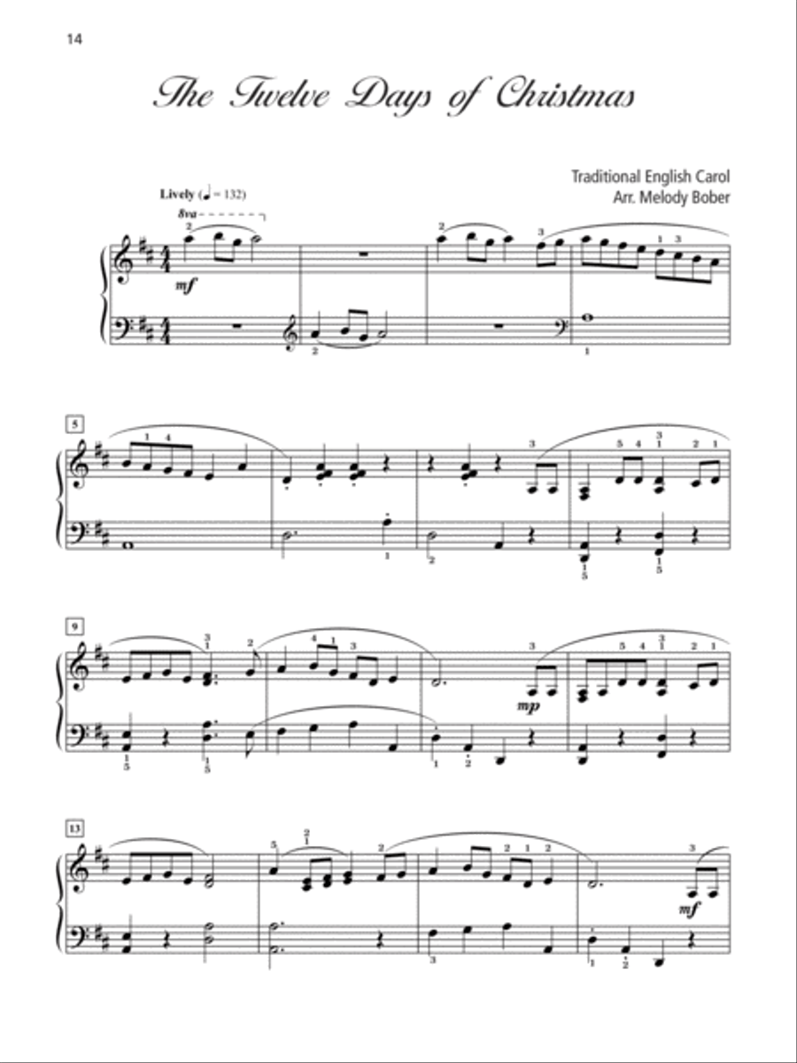 Grand Solos for Christmas 4-6 (Value Pack) Piano Method scores gallery preview page 7