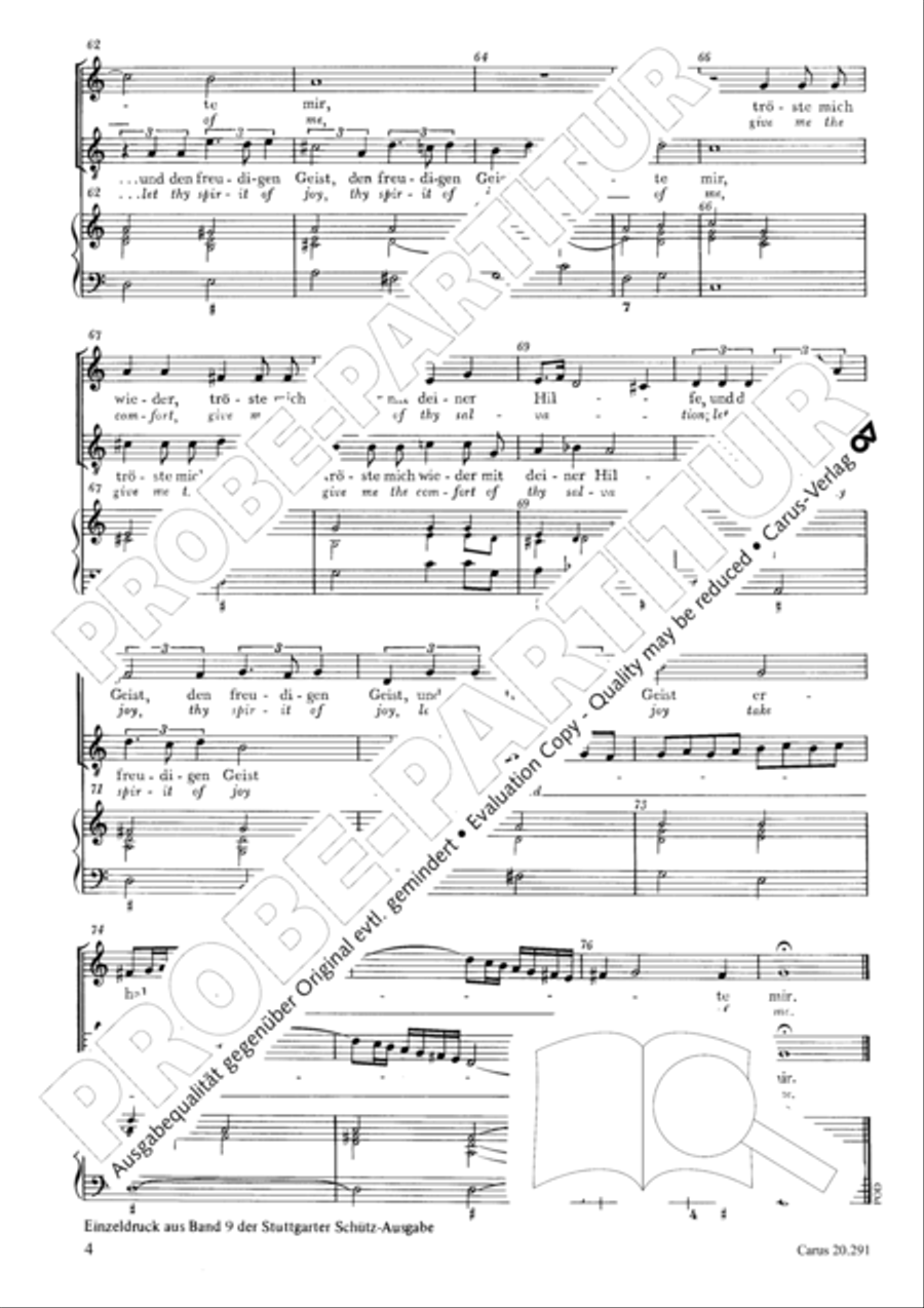 Make in me, o God a clean pure heart Voice scores gallery preview page 5