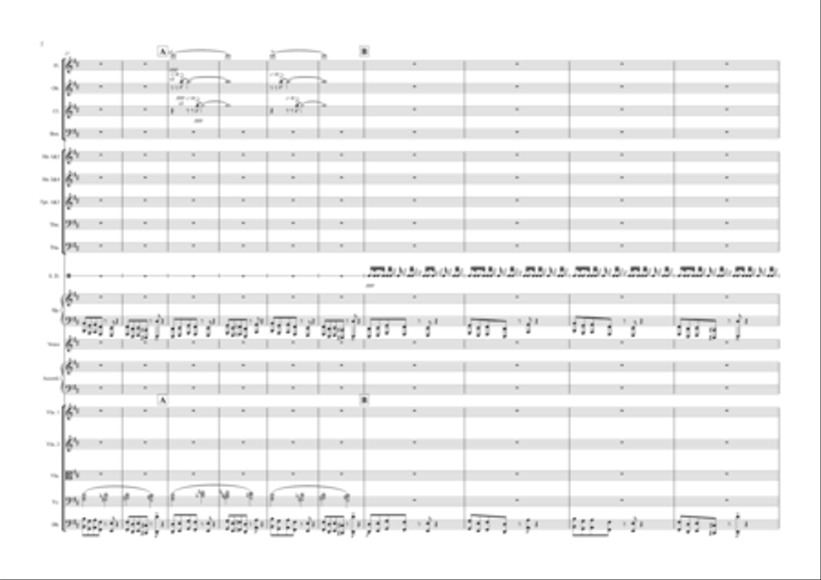 Symphony No.6 op.25 (Tranquility) Choir scores gallery preview page 2