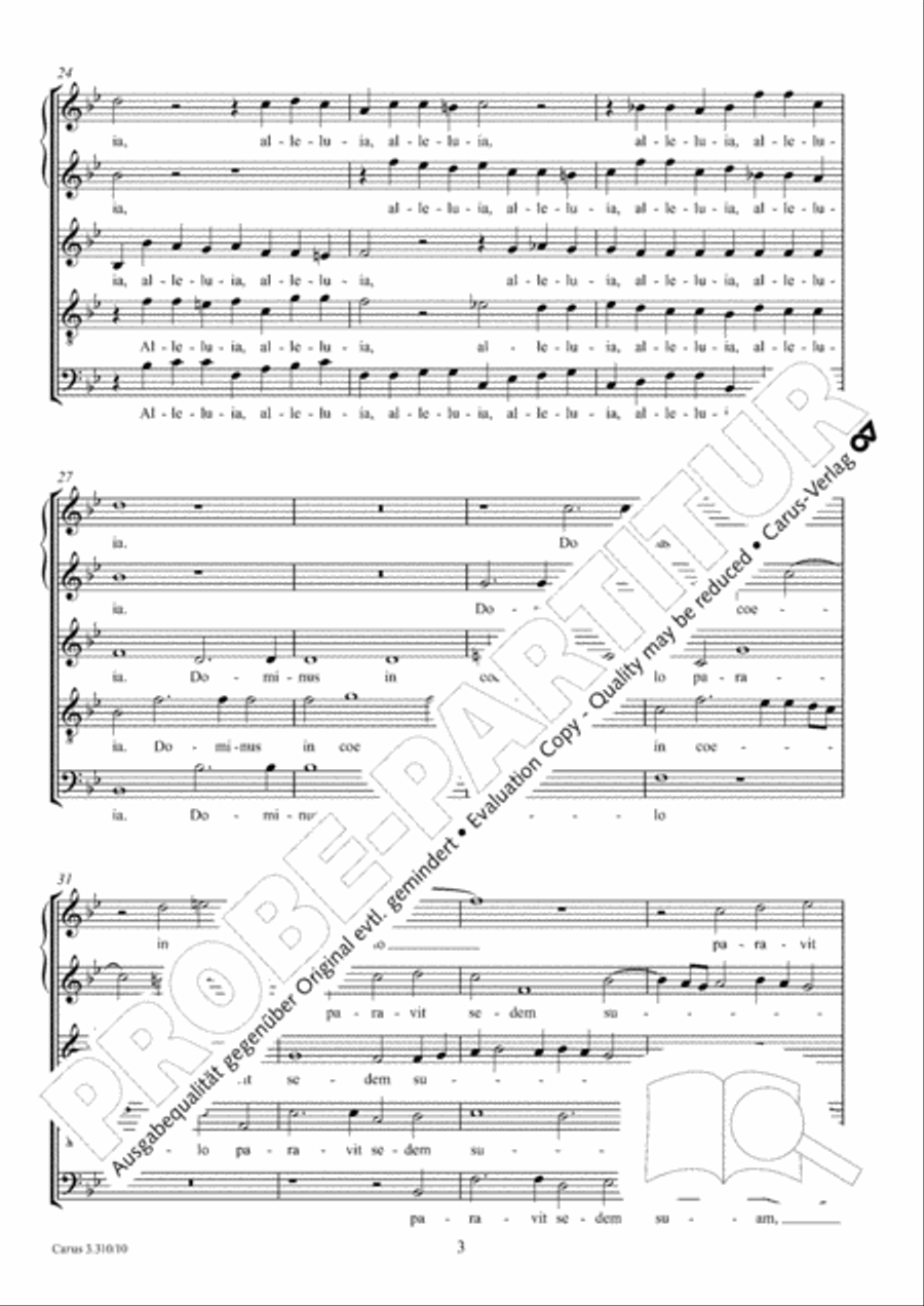 Ascendit Deus Ascendit Deus SSATB scores gallery preview page 4