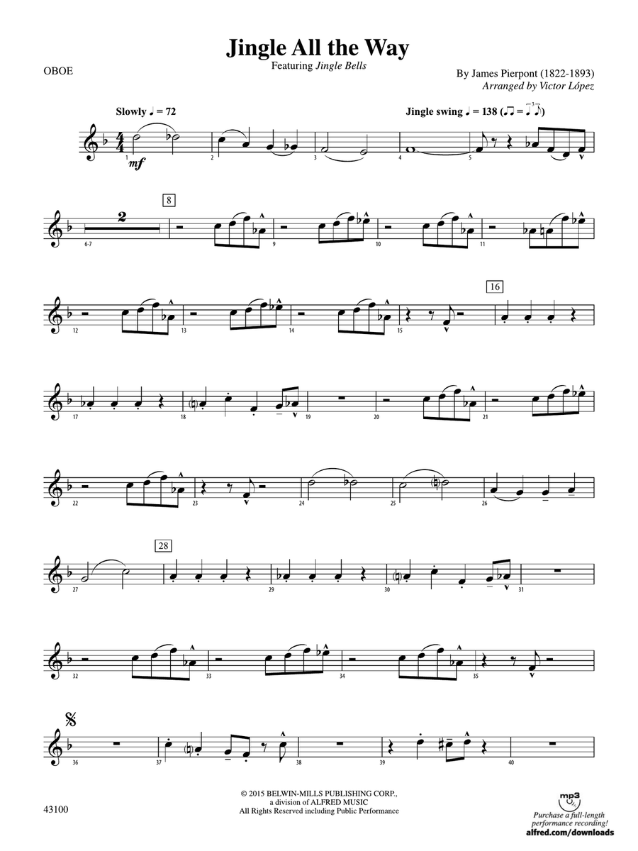 Jingle All the Way: Oboe