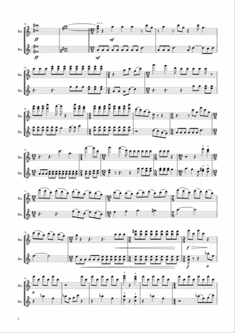 The Forest The Forest Violin Solo scores gallery preview page 2