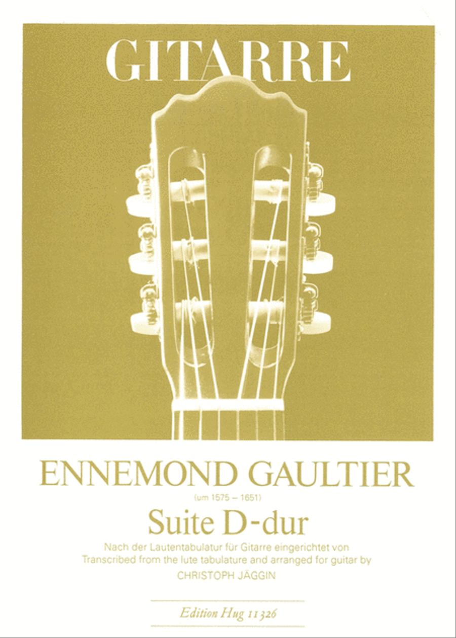 Suite Classical Guitar scores gallery preview page 1
