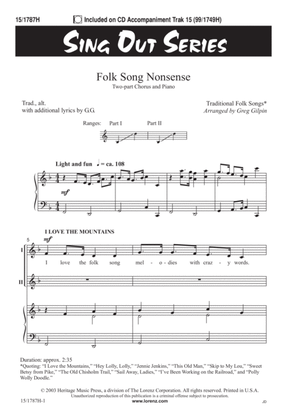 Folk Song Nonsense