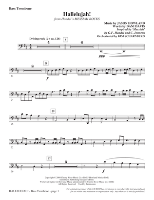 Hallelujah! (from Messiah Rocks) - Bass Trombone