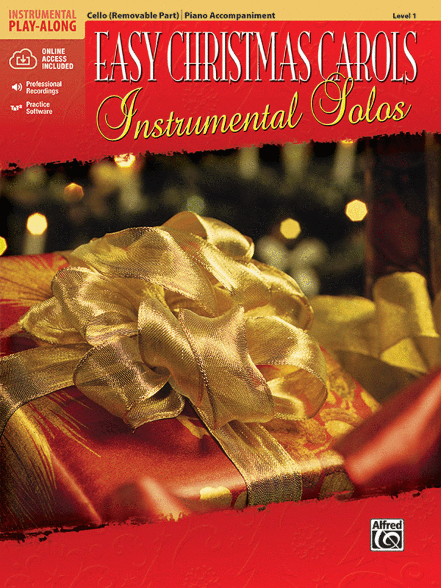 Easy Christmas Carols Instrumental Solos for Strings String Orchestra scores gallery preview page 1