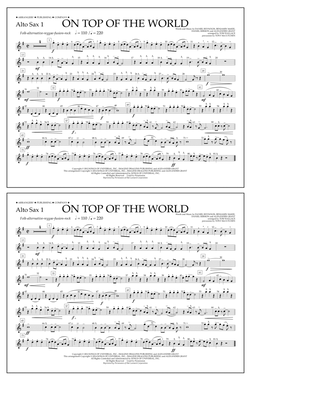 On Top of the World - Alto Sax 1