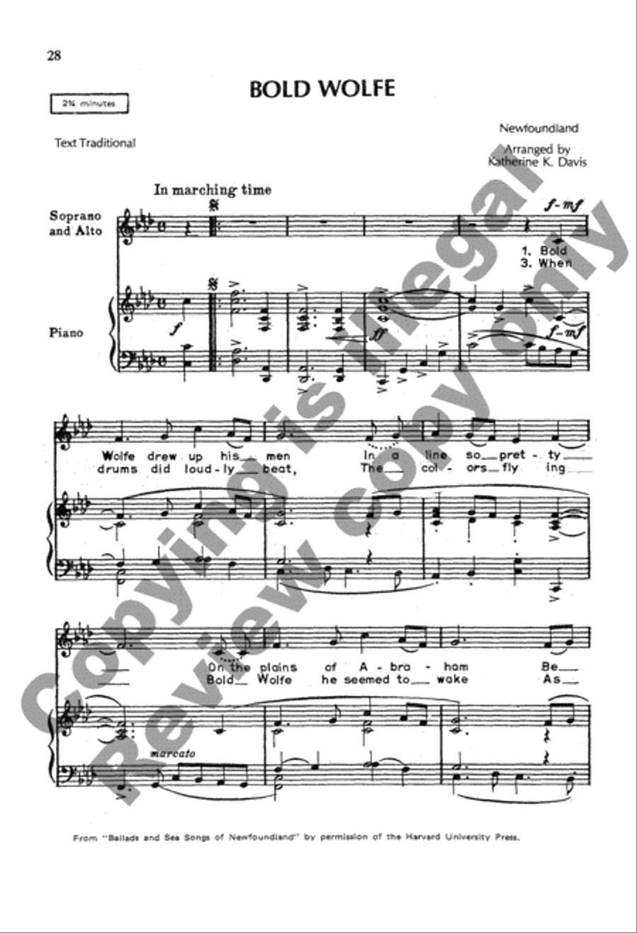 The K. K. Davis Junior Choir Book for Sacred and Festival Occasions SA scores gallery preview page 8