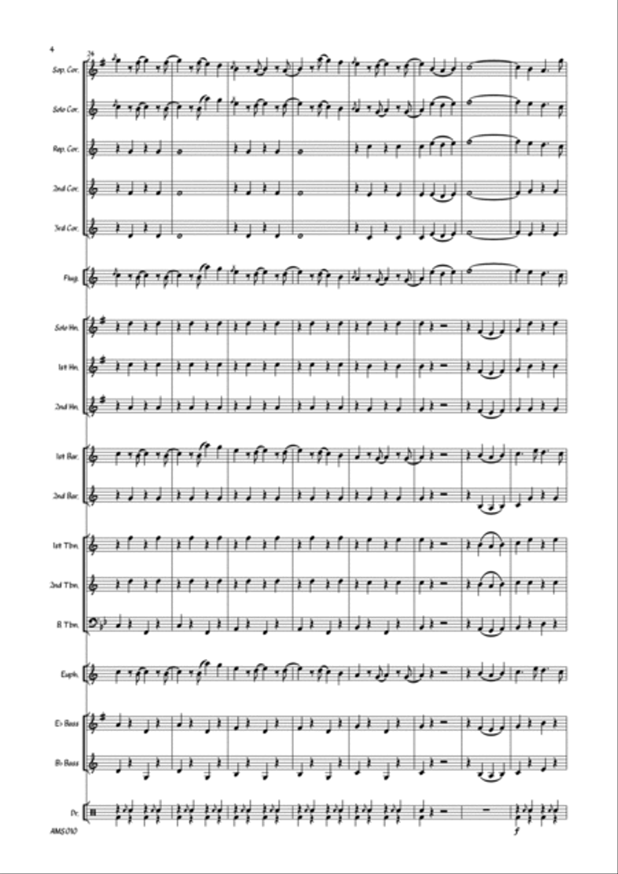 The Picadore - Brass Band March Brass Band scores gallery preview page 6