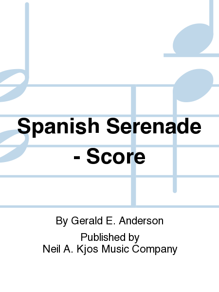 Spanish Serenade - Score image number null