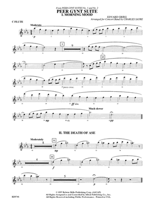 Peer Gynt Suite: Flute