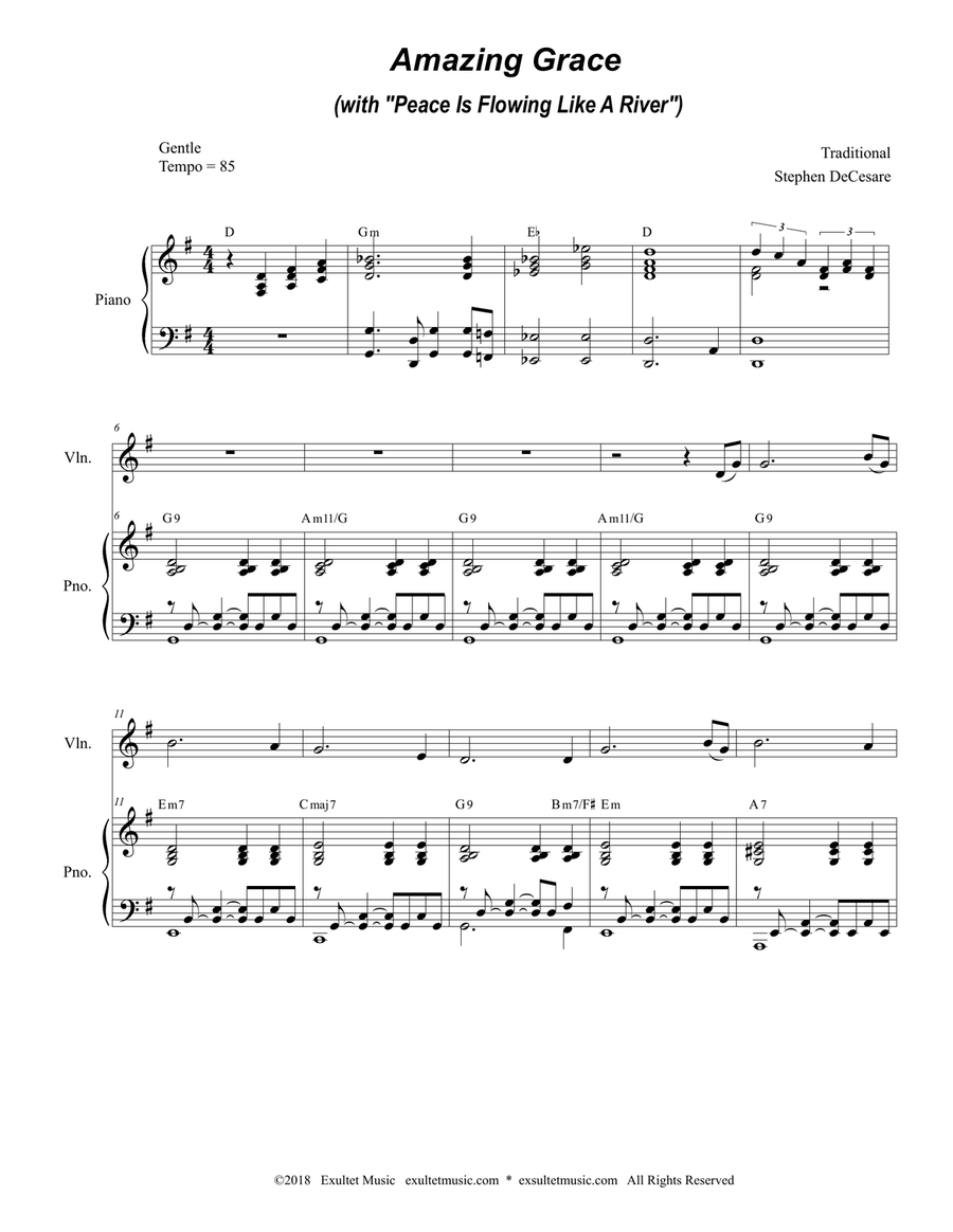 Amazing Grace (with 