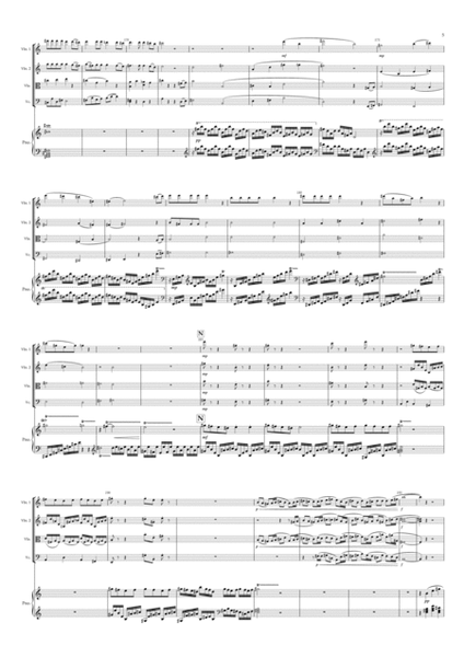 Piano Concerto no 1 arranged for piano quintet image number null