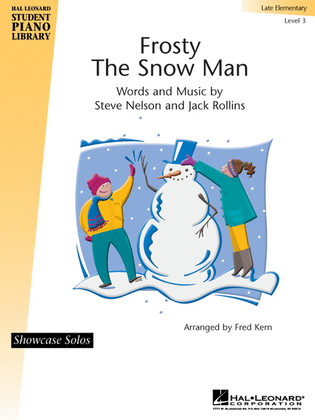 Book cover for Frosty the Snowman