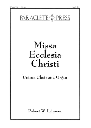 Book cover for Missa Ecclesia Christi