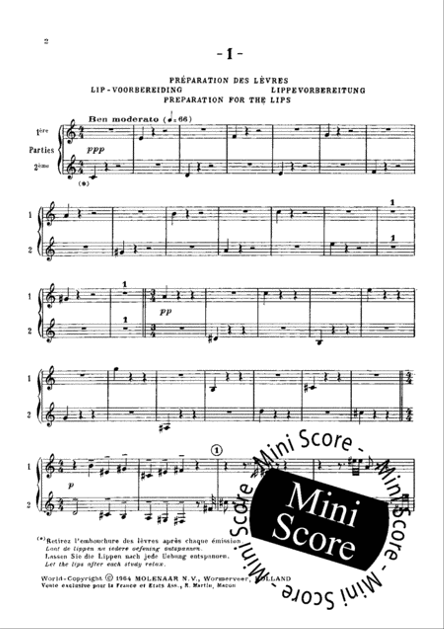 12 Duos Progressifs 12 Duos Progressifs Clarinet scores gallery preview page 4