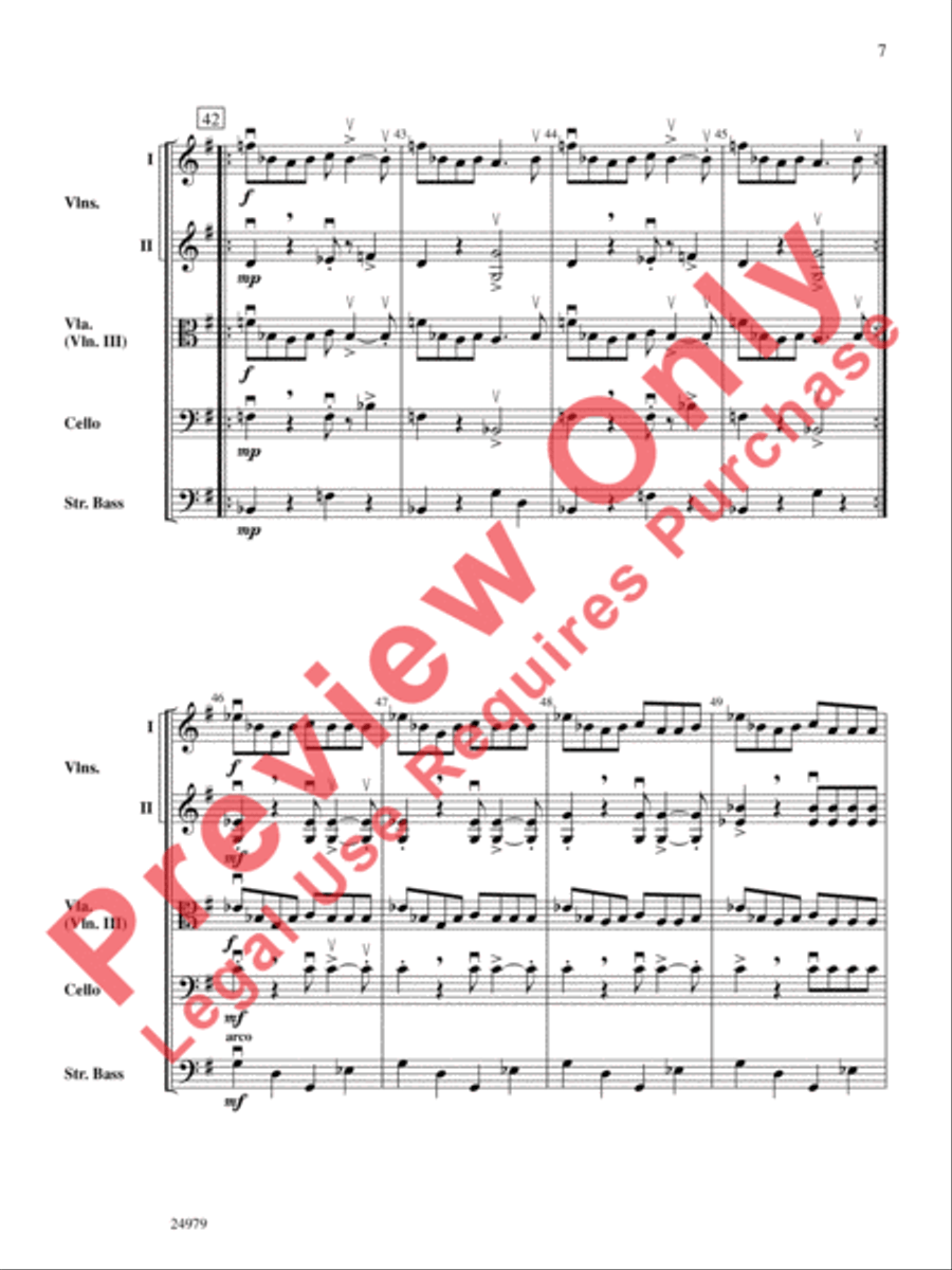 Music for a Found Harmonium String Orchestra scores gallery preview page 8