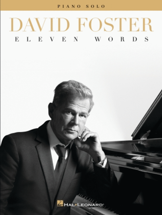 Book cover for David Foster – Eleven Words