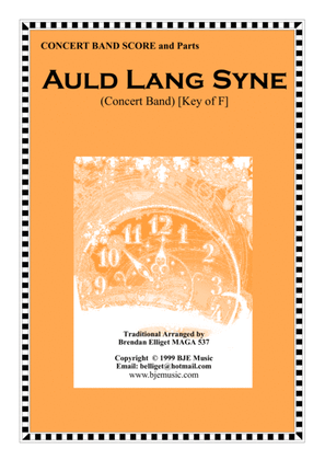 Auld Lang Syne - Concert Band PDF