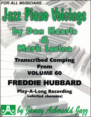 Book cover for Jazz Piano Voicings - Volume 60 "Freddie Hubbard"